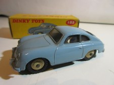 DINKY TOYS PORSCHE 356A BLEU PALE - ORIGINAL - JOUET ANCIEN