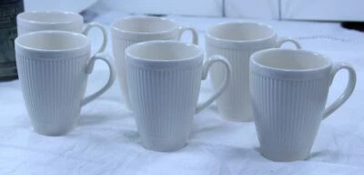 Lote de 6 tazas/vasos Wedgwood Windsor (4" de alto, 8 onzas) café té Inglaterra  Foto 1 de 4