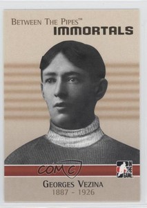 2006-07 ITG Between the Pipes Immortals Georges Vezina #127 HOF