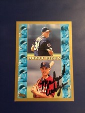 1998 Topps # 494 MICHAEL CUDDYER Rookie Auto Signature Minnesota Twins