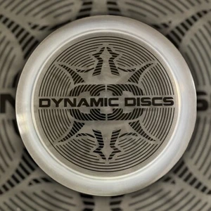 NEW 174g Dynamic Discs Lucid-X Ice Felon Clear w/ Black Dye Max Print - Picture 1 of 1