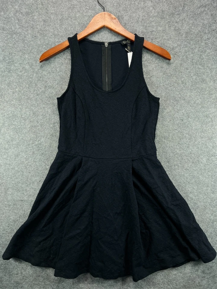 Nuevo sin etiquetas Vestido de Fiesta Jessica Simpson Para Mujer Pequeño Negro Espalda Corredora Sin Mangas Damas Foto 1 de 4