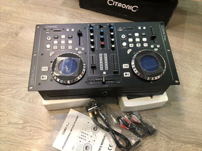 Citronic CDMX-1 MKII dubbele USB/SD/CD/MP3- mixer - Image 1 of 4