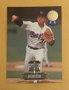 1993 Leaf Heading For The Hall Nolan Ryan  #1