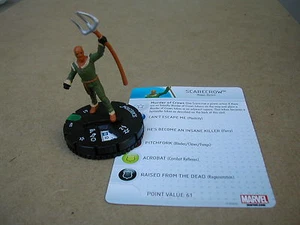 Nr 022 SCARECROW +CARD / MARVEL HEROCLIX - Picture 1 of 1