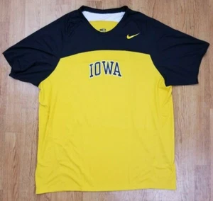 Iowa Hawkeyes Nike Dri Fit Top Shirt Jersey - Picture 1 of 4