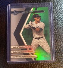2022 Topps Bowman Platinum AARON JUDGE  Platinum Portfolios Green /99