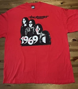 Vintage Y2K The Stooges Band Tee Xl Impact Merchandising - Picture 1 of 11