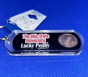 Ohio State Buckeyes Lucky Penny Keychain Game Day Outfitters College Key Chain - Picture 1 of 7