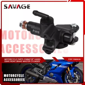 7/8" Handlebar Front Brake Master Cylinder for YAMAHA YZF R6 YZF R1 YZF600R 100 - Bild 1 von 12