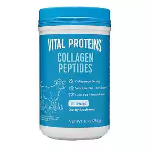 Proteine Vitali Peptidi di Collagene in Polvere - 284g | Alimentato con Erba, Non Aromatizzato - Foto 1 di 4