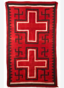 5x8 Ft Handwoven Wool Navajo Rug Western Collection Native American Style Rug - Picture 1 of 1