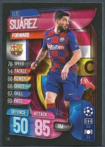 TOPPS CHAMPIONS LEAGUE PARTIDO ATTAX 2019-20- #140-FC BARCELONA-LUIS SUAREZ - Imagen 1 de 1
