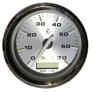 TACÓMETRO FARIA KRONOS 4" HORARIO 7000 RPM GAS OB - Imagen 1 de 1