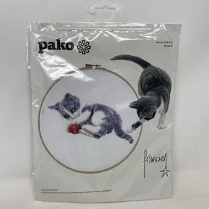 Kit punto de cruz contado Pako Gatos diseñado por Franciens Katten (21 X 16 cm) - Imagen 1 de 9