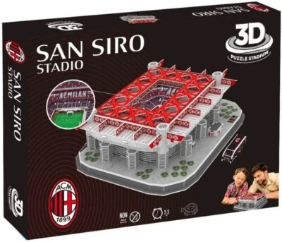 PRO-LION AC Milan San Siro Stadium 3D Puzzle 99 Stück Lizenziert
