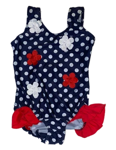 Flap Happy Girls'  UPF 50+ Swimsuit - Picture 1 of 2