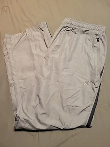 De colección Y2k Starter Hombres LG 36 Cremallera Pierna Cortavientos Pantalones de Pista Malla Forrados Calentamiento - Imagen 1 de 16