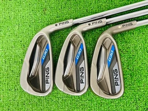 Ping G30 Iron 5-9+PW RH CFS Distance Regular Flex Steel Shaft Black Dot G13314 - Picture 1 of 9