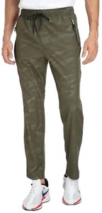 Men's Elastic Waist Hiking Pants Water Resistant Quickdry Lightweight Outdoor Sw - Picture 1 of 7