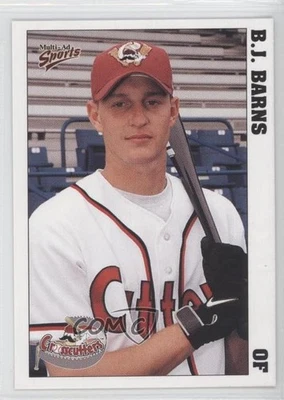 1999 Multi-Ad Sports Williamsport Crosscutters BJ Barns #2 - Image 1 of 2