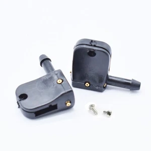 Windshield Wiper Washer Spray Nozzle Pair Set of 2 for 12mm Wiper Arm Van Trunk - Picture 1 of 5