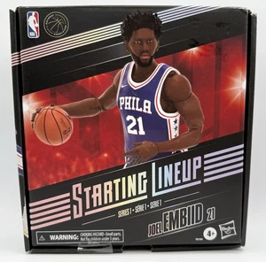 Starting Lineup Joel Embiid  NBA Series 1 Tonight Phil 76ers Action Figure 2022 - Picture 1 of 6