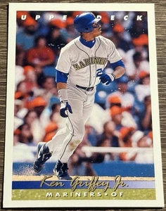 Ken Griffey Jr. 1993 cubierta superior #355 Seattle Mariners - Imagen 1 de 2