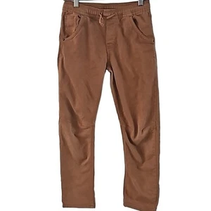 Cat & Jack Boys Brown Skinny Jogger Pants Size 10 Casual Stretch Pull-On Style - Picture 1 of 5