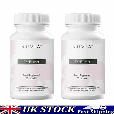 2 PACK | Nuvia Fat Burner Weight Management , 60 capsules UK | Fast ship 2026