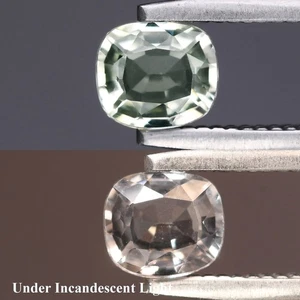 ๐ 0.31ct 4.2x3.5mm VS Cushion Natural Color Change Diaspore - Turkey Gemstone - Picture 1 of 6