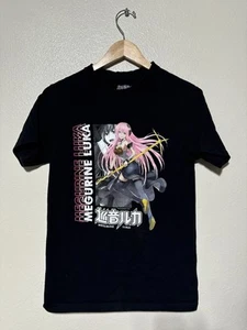Camiseta pequeña Hatsune Miku Anime en negro lavado - Imagen 1 de 4