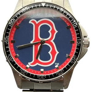 Boston Red Sox Fan Watch – Game Time Analog with B Logo – Stylish MLB Timepiece - Picture 1 of 10