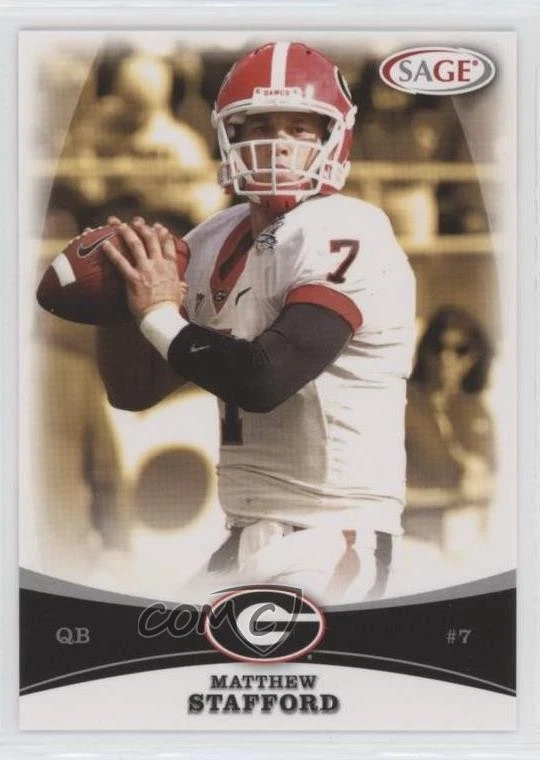 2009 SAGE Matthew Stafford #50 Rookie RC - Image 1 of 2