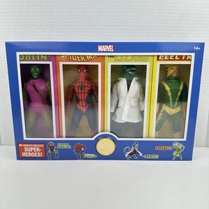 MEGO Marvel SPIDERMAN, GREEN GOBLIN, LIZARD, ELECTRO Disney Parks Exclusive Set - Picture 1 of 7
