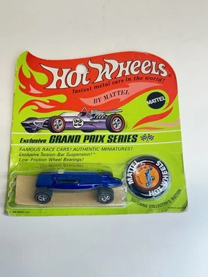Blister Hotwheels Redline Vintage Shelby Turbine azul cardado Foto 1 de 4