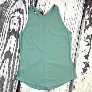 Lululemon - Racerback Tank Top - geripptes Design - Farbe Seaglass - Bild 1 von 4