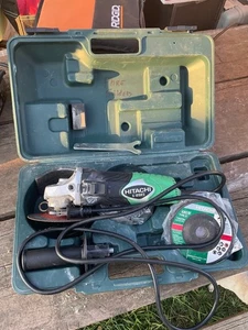 Hitachi g12sr3 4-1/2 “6 amp slide switch small angle grinder - Picture 1 of 1