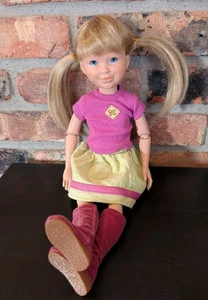 Muñeca Logan Vintage American Girl Hopscotch Hill Rubia + Conjunto Día de la Imagen - Imagen 1 de 7