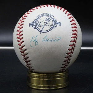 Yogi Berra Signed Rawlings 2003 Yankees 100th Baseball Auto Steiner ZJ18131 - Picture 1 of 6