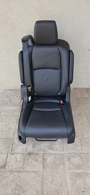 2025-2026 Honda Odyssey 2da fila asiento lateral derecho pasajero cuero negro OEM  Foto 1 de 4