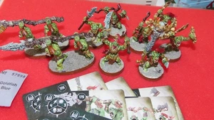 Games Workshop Warhammer Bonesplitterz Savage Orruks Warcry gut bemalt GW OOP - Bild 1 von 17