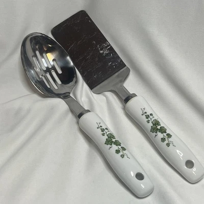 Cuchara y espátula ranurada para servir Corelle Coordenates Ivy Callaway Foto 1 de 4
