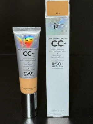 IT Cosmetics Your Skin But Better CC+ Color Correcting Cream ~ RICH ~ 08/2026 - Image 1 of 4