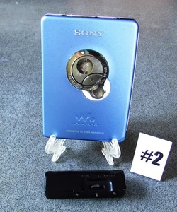 SONY WM-EX621 Cassette Player external AA battery pack Fully working Blue #2 - Picture 1 of 14