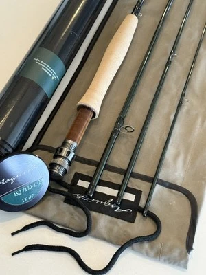 **HERMOSO** G. LOOMIS ASQUITH AGUA SALADA 6wt 9’ft~4 piezas FLYROD!!! 🔥 Foto 1 de 4