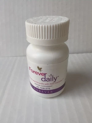 NIB Forever Living Forever Forever Daily® 60 Tablets, EXP. 06/27 Vitamins & Min - Image 1 of 3