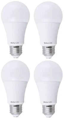 Bioluz LED 100W Dimmable LED Light Bulbs, Natural White 4000K, A19 LED Light ... - Image 1 of 4