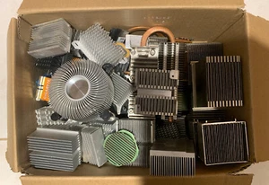 Heatsinks from Computer Boards CPU Chipset Grapic Cards - Bundle - Picture 1 of 4