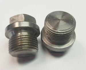 Verschlussschraube Stopfen mit Bund DIN 910 M8x1 - M64x2 Stahl blank/verzinkt/VA - Bild 1 von 1